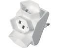 Branch Plug 3x CH Type J (T23) Socket - CH Type J (T23) Plug 250V White